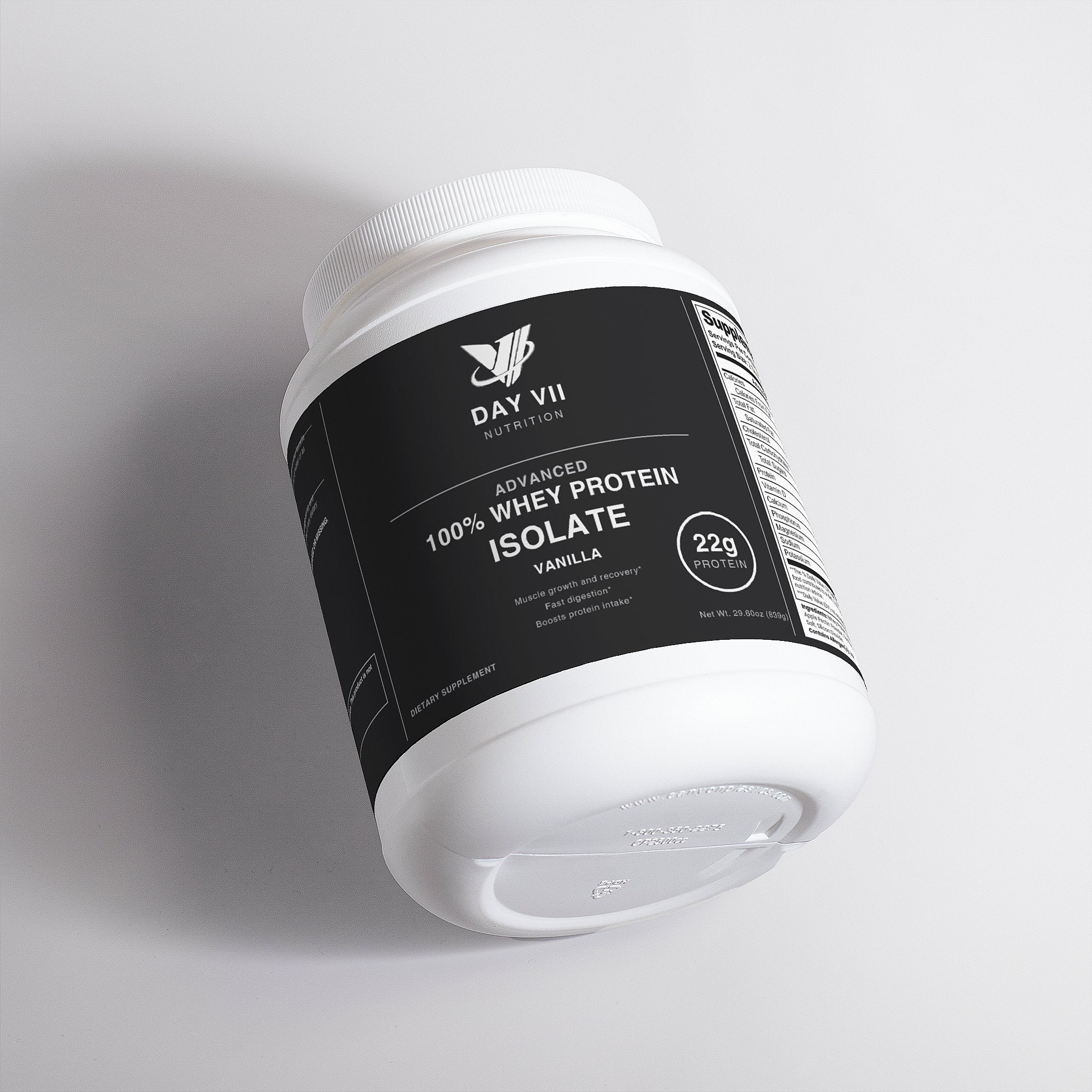 Advanced 100% Whey Protein Isolate (Vanilla)
