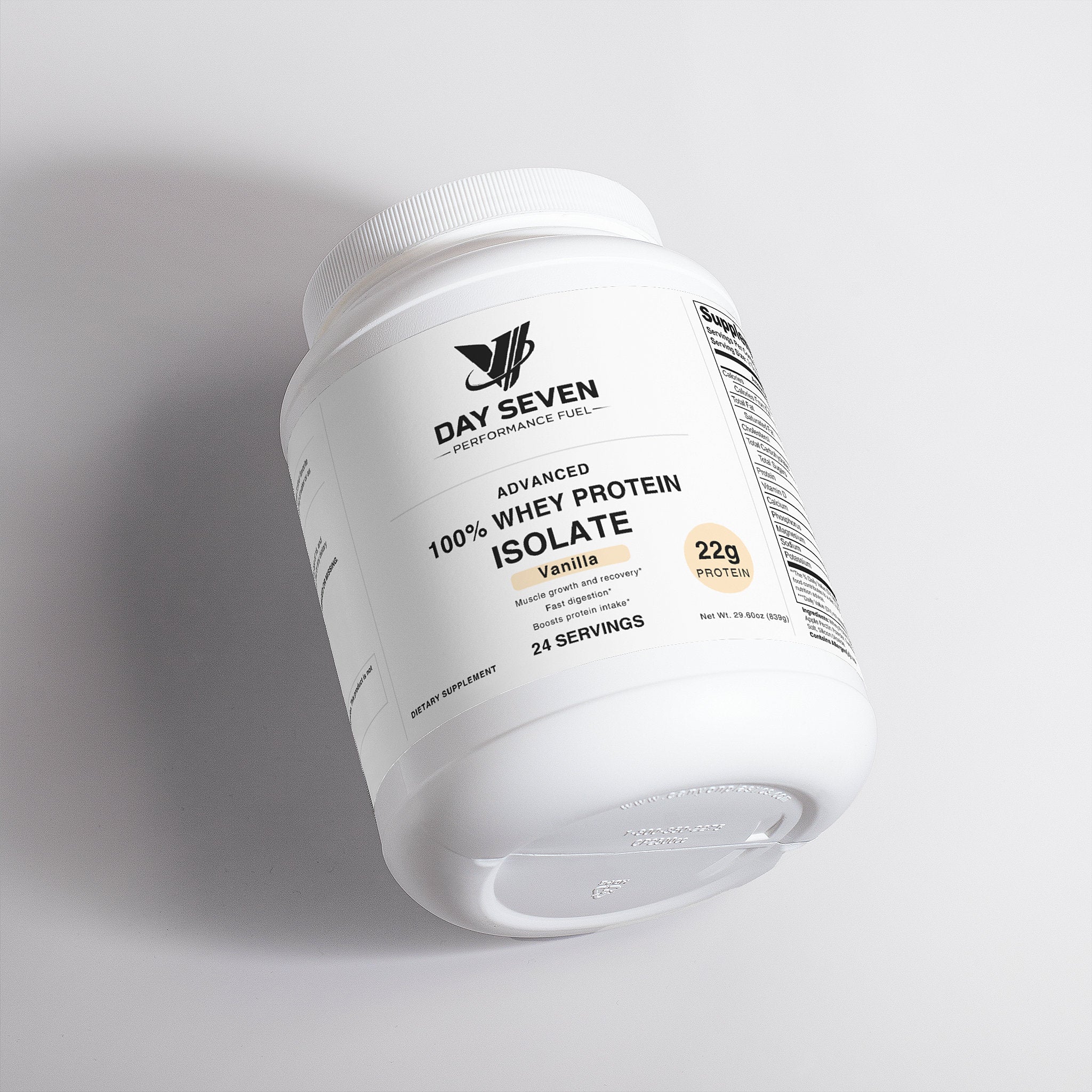 Advanced 100% Whey Protein Isolate (Vanilla)